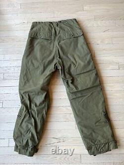 Vintage Wwii Type A-9 Army Us Air Force Bomber Crew Pantalon De Vol Taille 40 / Ww2
