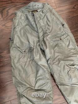 Vintage Wwii Us Army Air Forces Type F-1b Intermediate Flying Pantalons Hommes 32