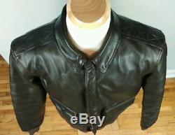 Vtg A2 Willis Geiger Bombardier En Cuir Flight Jacket Army Air Force A2 Taille 42