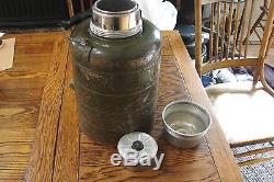 Vtg Stanley Landers, Frary & Clark États-unis Army Air Forces Military Thermos