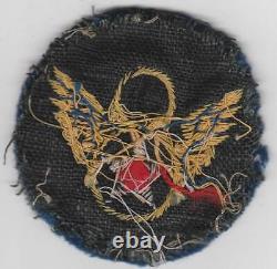 WW 2 US Army 8th Air Force Bullion Patch Inv# F313	<br/> 	 <br/>Translation: Seconde Guerre mondiale US Army 8ème Force aérienne Bullion Patch Inv# F313