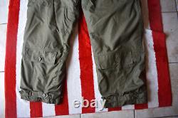 WW2 WWll US Army Air Force Type A-10 Pantalons en laine d'alpaga avec bretelles, taille 42