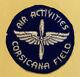 Ww Deux Era Us Army Air Force, Activités Aériennes Corsana Field Patch