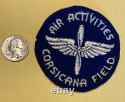 Ww Deux Era Us Army Air Force, Activités Aériennes Corsana Field Patch