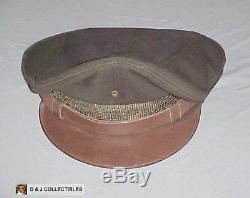 Ww II Us Armée De L'armée De L'air Taille Moyen Nommé Crusher Style Visor Hat, Cap