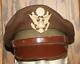 Ww Ii Us Army Air Force Officer’s Fur Felt Wool Crusher Hat Cap Vintage Original