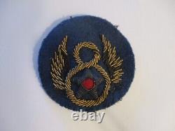 Ww11 Usaaf 8th Sir Force Patch Bullion U. S. Army Air Force Epaule Insigina