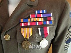 Ww2, 1941, Us Army Air Force, Usaaf, Uniforme De Service De Robe, Décoré