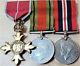 Ww2 Armée Britannique, La Marine Ou La Force Aérienne Ordre De L'empire Britannique Groupe Médaille