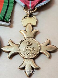 Ww2 Armée Britannique, La Marine Ou La Force Aérienne Ordre De L'empire Britannique Groupe Médaille