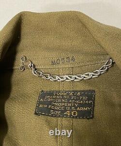 Ww2 Army Air Force Fligtsuit Uniforme Coveralls Pilot Corps