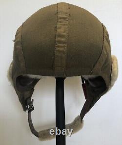 Ww2 Army Force Aérienne Helmet D'été Anb-h-1 Radio Receiver Pl-354 Red Plug