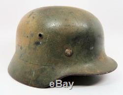 Ww2 Casque Allemand Combat Camo Luftwaffe Us Army Air Force La Première Guerre Mondiale Camouflage Militaire