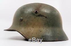 Ww2 Casque Allemand Combat Camo Luftwaffe Us Army Air Force La Première Guerre Mondiale Camouflage Militaire