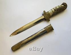 Ww2 Chinese Nationalist Air Force Dagger Couteau National De L'armée Nationale Chinoise