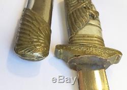 Ww2 Chinese Nationalist Air Force Dagger Couteau National De L'armée Nationale Chinoise