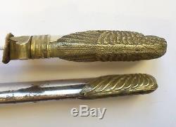 Ww2 Chinese Nationalist Air Force Dagger Couteau National De L'armée Nationale Chinoise