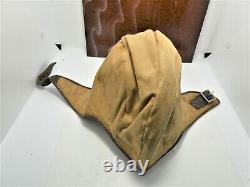 Ww2 Era Us Army Air Force C-9 Chamois Cloth Casque Volant Moyen