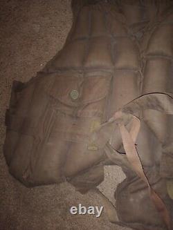 Ww2 Japonais Pilot Kapok Life Jacket Armée Force Aérienne Original