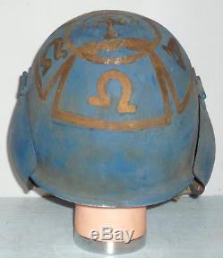 Ww2 Militaire Us Army Forces Aerienne M3 Flak Casque Lt Mcgill Original Ato Folk Art