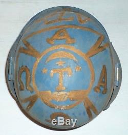 Ww2 Militaire Us Army Forces Aerienne M3 Flak Casque Lt Mcgill Original Ato Folk Art