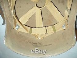 Ww2 Militaire Us Army Forces Aerienne M3 Flak Casque Lt Mcgill Original Ato Folk Art