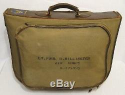 Ww2 U. S. Army Air Forces B-4 Officier De Suitcase Excellent État Usaaf