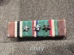 Ww2 Us 15th Army Air Force Sergent Rang Ike Veste Date 1944 Numéro De Blanchisserie