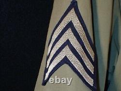 Ww2 Us Aaf 8th Army Air Force Sergent M41 Field Jacket 34r'talon' Zipper Fine
