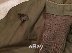 Ww2 Us Armée De L'air Forces B15 Veste De Vol Taille 36