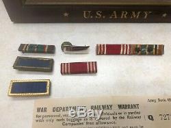 Ww2 Us Army Air Corp 8th Air Force Airman Insignia & Paper Groupement