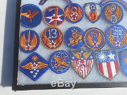 Ww2 Us Army Air Force Collection Patch 35 Patches Cbi Siège De La 8th Air Force