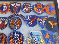 Ww2 Us Army Air Force Collection Patch 35 Patches Cbi Siège De La 8th Air Force