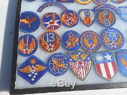 Ww2 Us Army Air Force Collection Patch 35 Patches Cbi Siège De La 8th Air Force