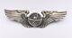 Ww2 Us Army Air Force Navigator Wings Insigne Sterling Silver Original