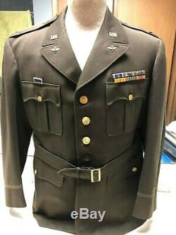Ww2 Us Army Air Force Officiers Robe Veste 9 Air Force