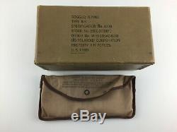 Ww2 Us Army Air Force Polaroid Vol Lunettes B-8 Boîte Avec Lentilles Et Livret