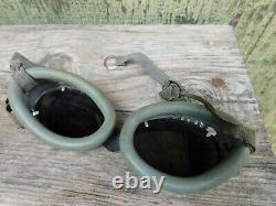 Ww2 Us Army Air Force Sky Fighter Pilot Goggles Aviator Goggles Vintage Driving