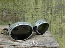 Ww2 Us Army Air Force Sky Fighter Pilot Goggles Aviator Goggles Vintage Driving