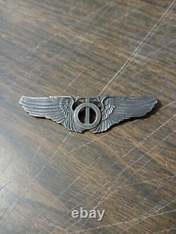 Ww2 Us Army Air Force Technical Observer Wings 3 Rare Snow Flake Pattern