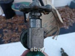 Ww2 Us Army Air Force Type H-1 Bailout Breathing Oxygen Bouteille Aucun Cas