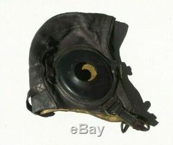 Ww2 Us Army Air Force Usaaf Air Corps Casque De Protection En Cuir A-11 Medium Id'd