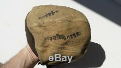 Ww2 Us Army Air Force Usaaf Air Corps Casque De Protection En Cuir A-11 Medium Id'd