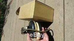 Ww2 Us Army Air Force Usaaf Casques Écouteurs Menthe Avec La Boîte