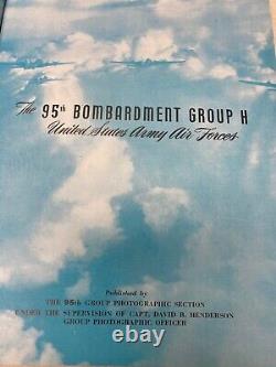 Ww2 Us Army Air Forces 95th Bomb Group Histoire De L'unité
