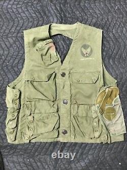 Ww2 Us Army Air Forces Type C-1 Survival Vest Urgence Sustainance Field Gear