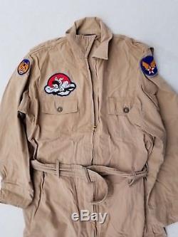 Ww2 Us Army An6550 Combinaison De Vol D'été Taille 44 8ème Air Force Rare