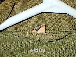 Ww2 Usaaf Army Air Forces Airways M-1943 Système De Communications Champ Jacket 38r