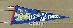 Ww2 Usaaf Us Army Air Force South Plains École Lubbock Bug Lapin Volant Pennant