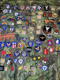 Ww2 Vietnam Era Armée Américaine Lot Armée Forces Aériennes / Divisions D'infanterie